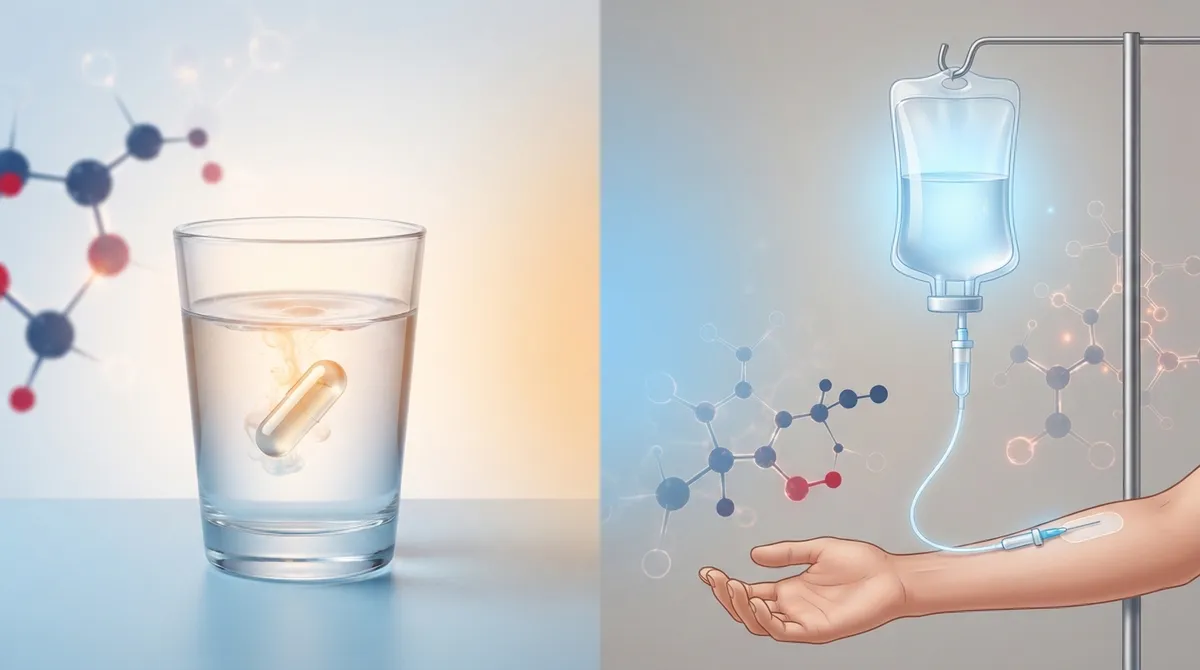 Glutathione Pills vs. IV Drips: Which One Really Works?