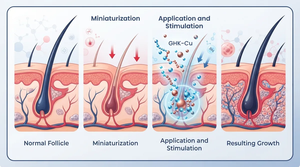 ghk cu follicle stimulation