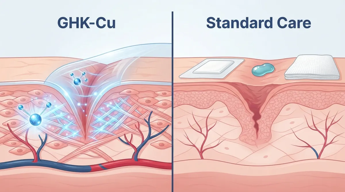 ghk cu healing acceleration