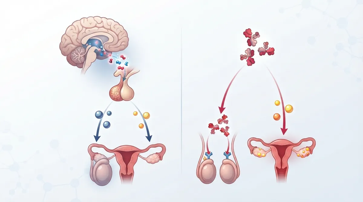 kisspeptin compared to HCG