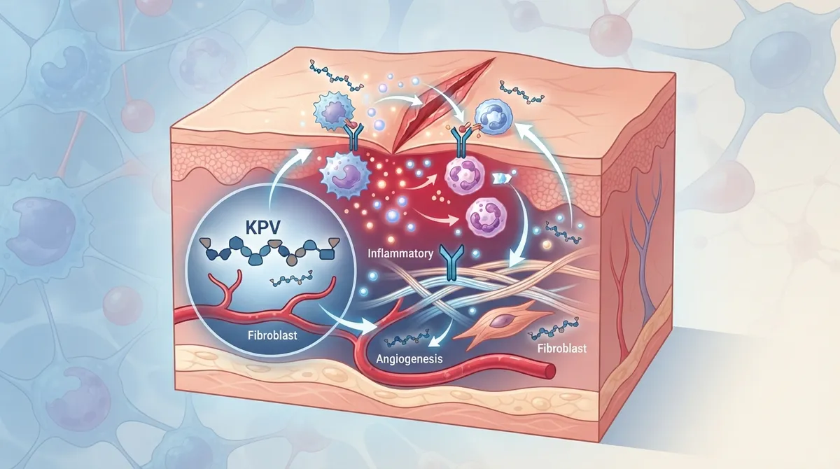 kpv for wound healing