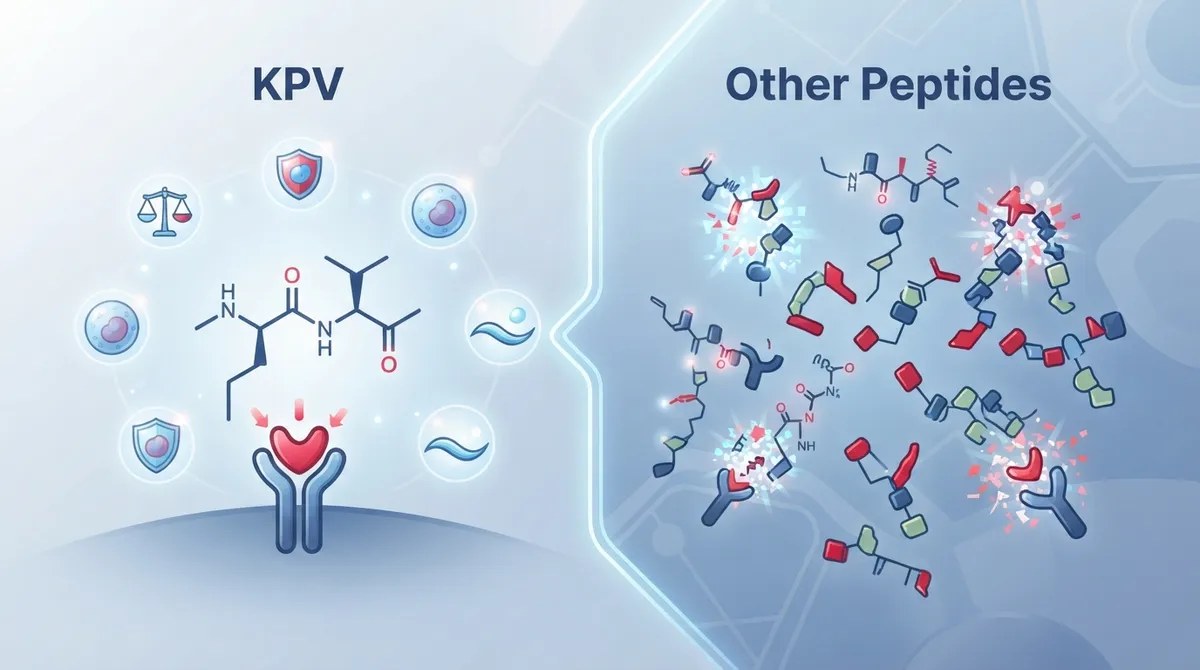 kpv vs other peptides