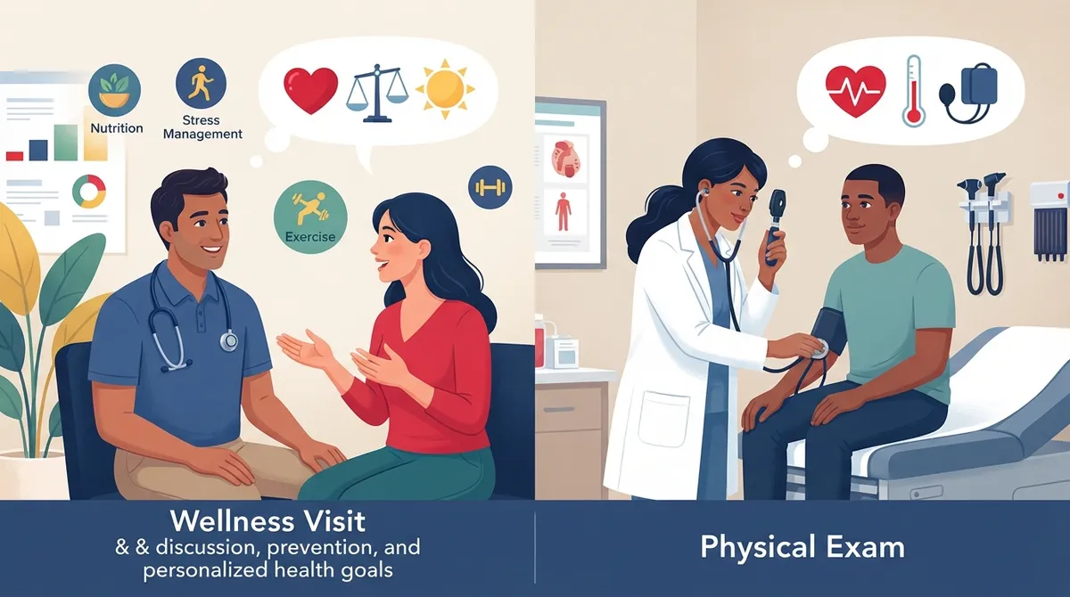 wellness visit with primary care