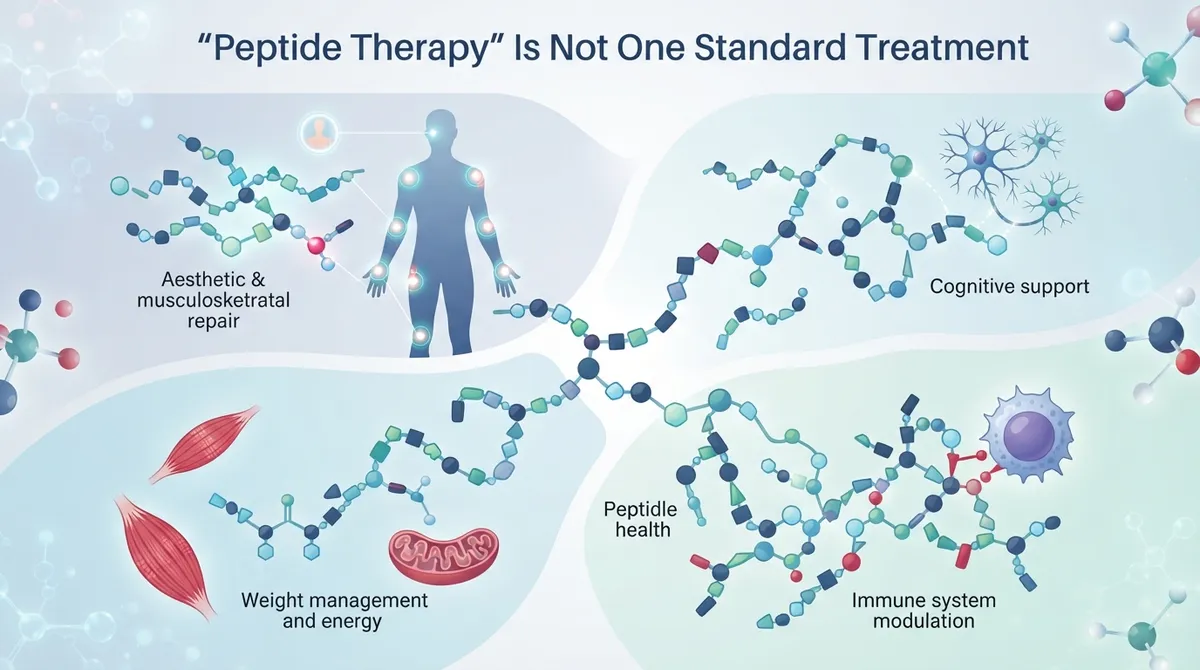 how does peptide therapy work