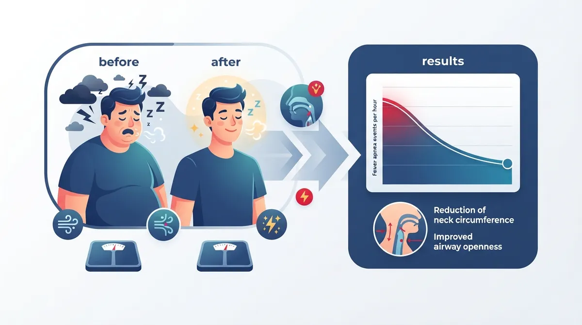 can weight loss help sleep apnea