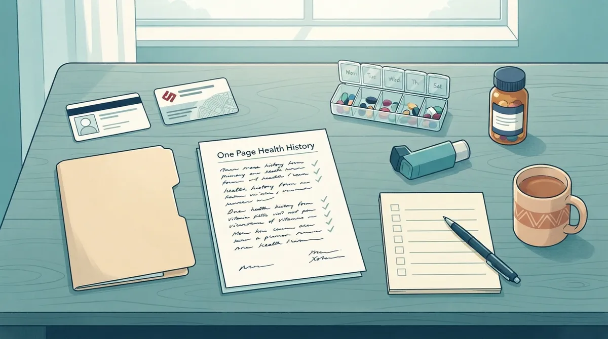 How to Prepare: What to Bring to Your First Primary Care Visit