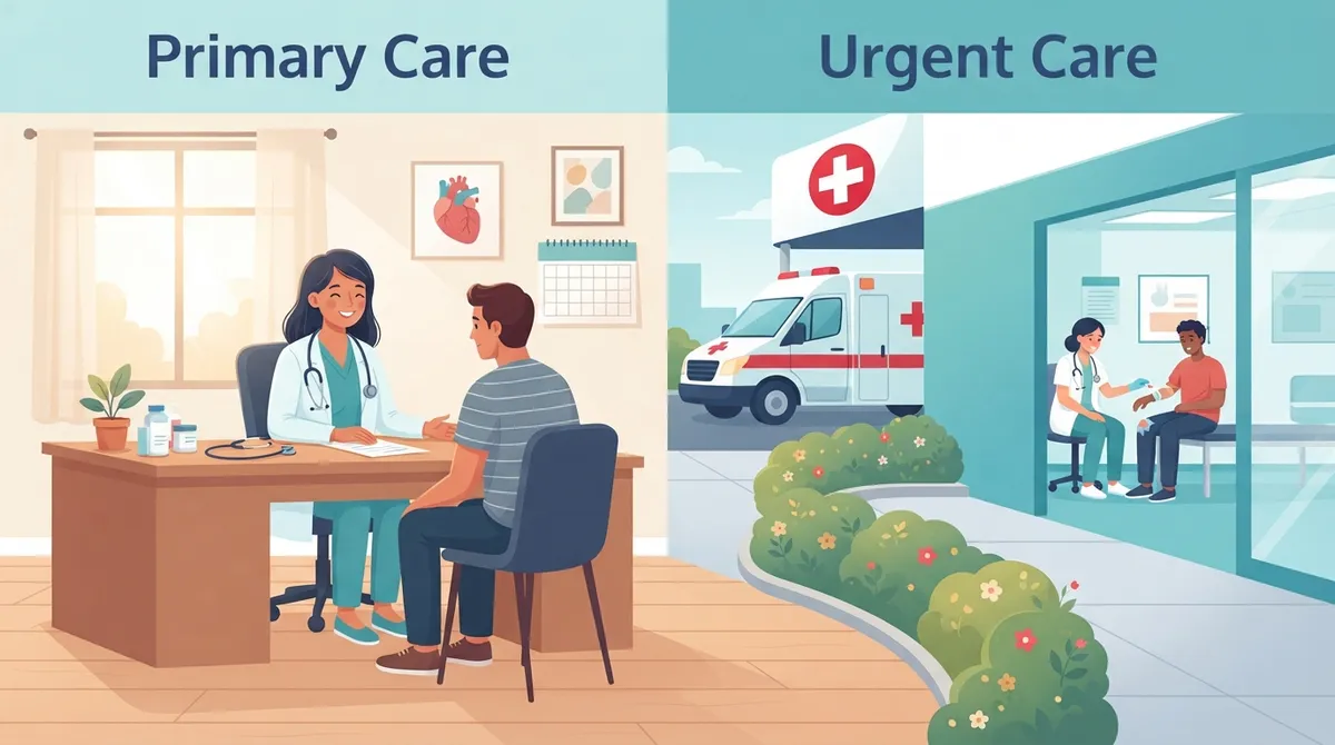 Primary Care vs. Urgent Care: Which One Do You Need?