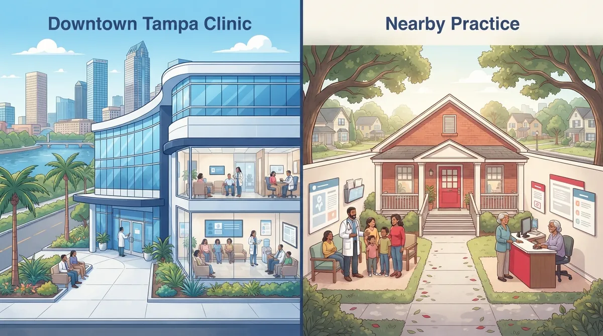downtown tampa doctor clinic