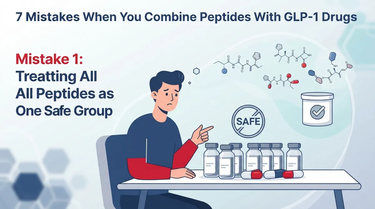 can you combine peptides with glp-1